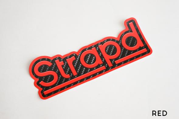 Strapd Au Carbon Sticker Pack - MODE Auto Concepts