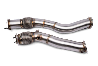 VRSF Stainless Steel Catless Downpipes suit S58 BMW X3M / X4M (F97/F98) - MODE Auto Concepts