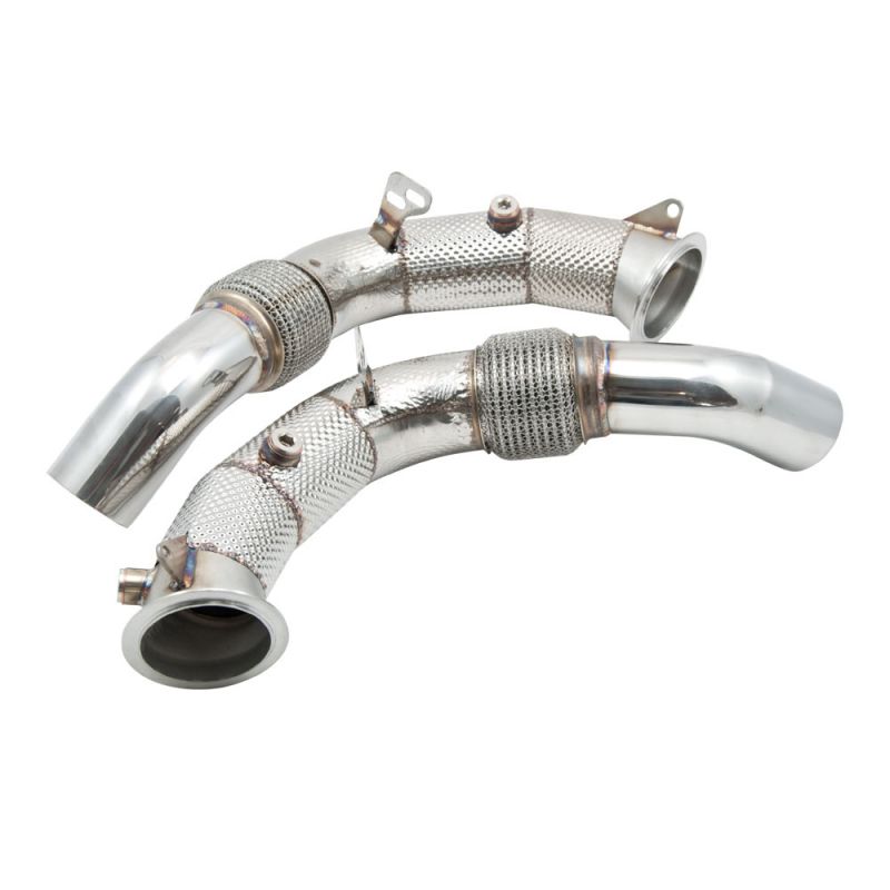 MODE Design Performance Decatted/Catless Downpipe suits BMW M5 (F10) & M6 (F06/F11/F12) S63 - MODE Auto Concepts