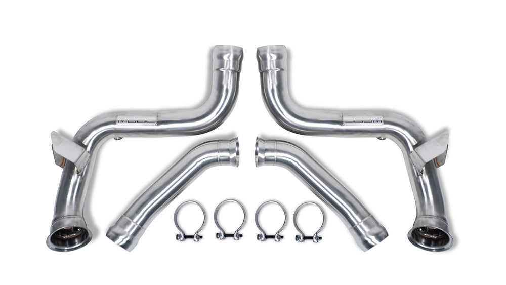 MODE Design Performance Decatted/Catless Downpipes V2.0 (3.5") suits Mercedes Benz C63s W205 AMG Sedan, Coupe & Wagon - MODE Auto Concepts