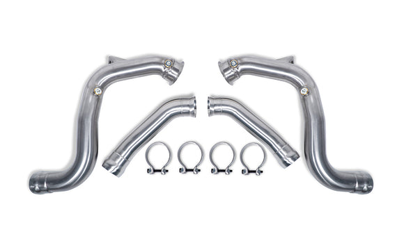 MODE Design Performance Catted Downpipes V2.0 (3.5") w/200cpsi Sport Cat suits Mercedes Benz C63s W205 AMG Sedan, Coupe & Wagon - MODE Auto Concepts