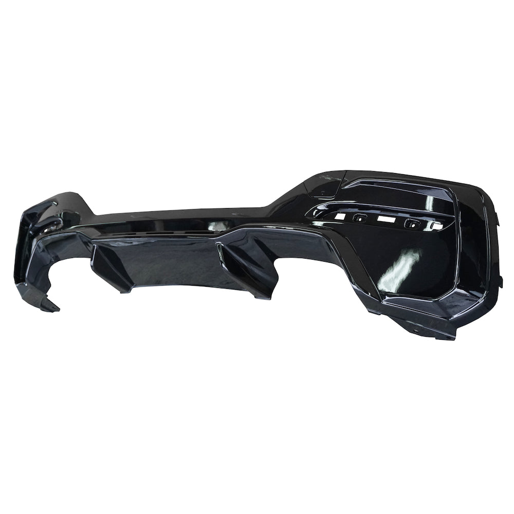 Exon Gloss Black M2 Competition Style Rear Diffuser w. Quad Outlet for BMW 1-Series M135i LCI & M140i F20 M-Sport - MODE Auto Concepts