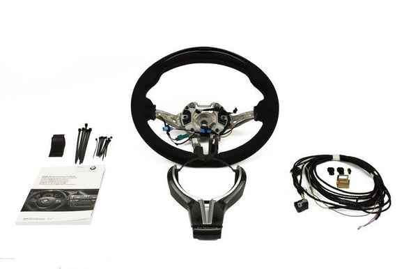 Genuine BMW M Performance LED Race Display Steering Wheel w. Carbon Trim suit M3/M4 (F80/F82/F83) - MODE Auto Concepts