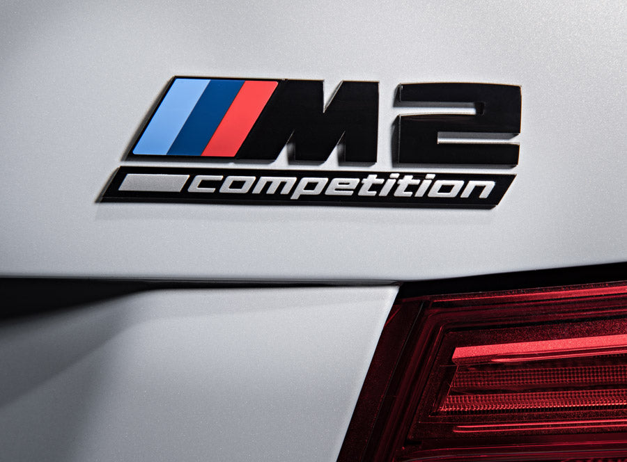 Genuine BMW M2 Competition Black Badge Trunk Emblem M2 F87 | MODE Auto ...