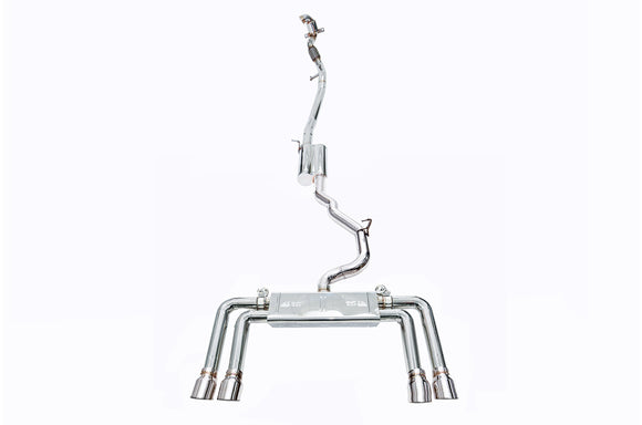 iPE - Valvetronic Exhaust System w/ OBD Remote & Chrome Tips suit Audi S3 8V (2013-Current) - MODE Auto Concepts