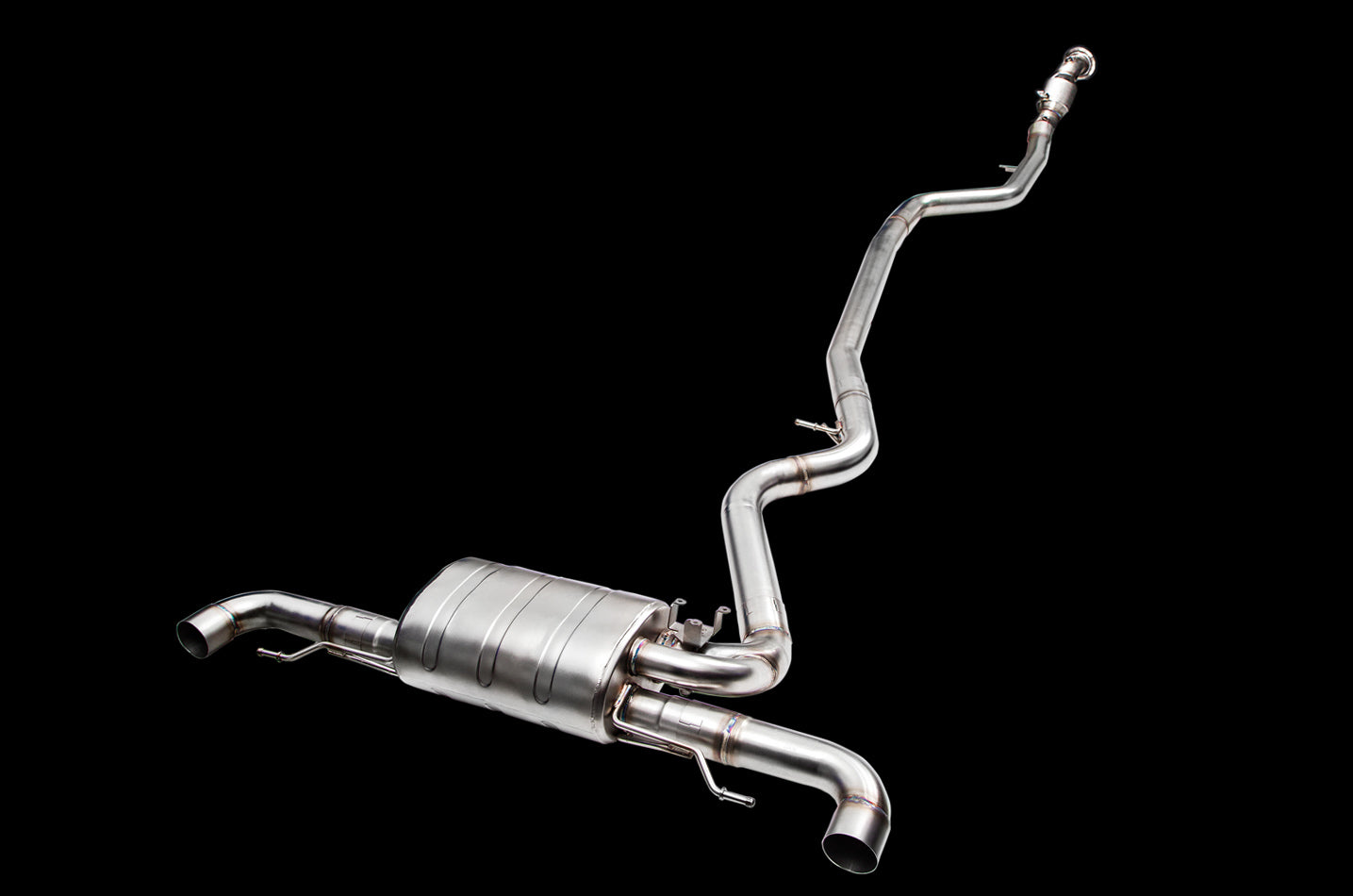 iPE - Valvetronic Exhaust System w/ OBD Remote & Ti Blue Tips suit BMW G20 330i (B48) (2019-Current) - MODE Auto Concepts