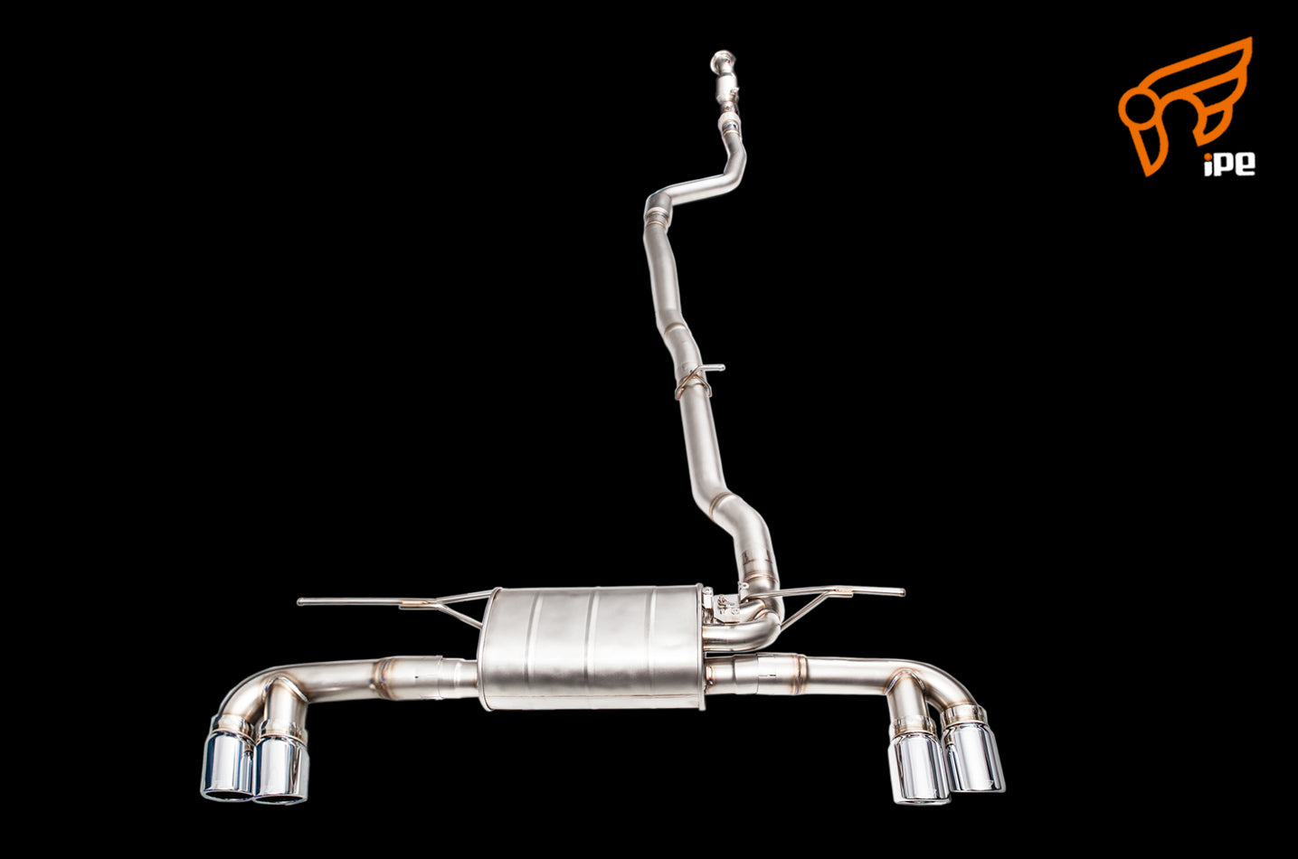 iPE - Valvetronic Exhaust System w/ Wired Remote & Red Mamba Tips (Carbon Fiber & Titanium) suit BMW G30 / G31 520i / 530i (B48) (2017-Current) - MODE Auto Concepts