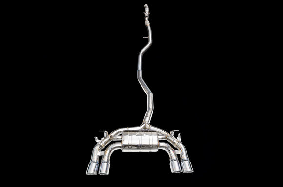 iPE - Valvetronic Exhaust System w/ OBD Remote & Ti Blue Tips suit BMW M2 F87 (2015-2017) - MODE Auto Concepts