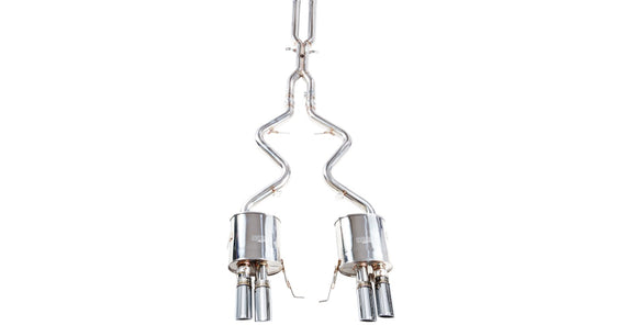 iPE - Valvetronic Exhaust System w/ Wired Remote & Ti Blue Tips suit BMW E90/E92/E93 M3 (2007-2013) - MODE Auto Concepts