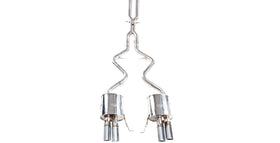 iPE - Valvetronic Exhaust System w/ Wired Remote & Chrome Tips suit BMW E90/E92/E93 M3 (2007-2013) - MODE Auto Concepts