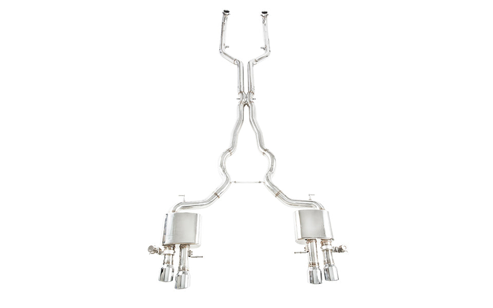 iPE - Valvetronic Exhaust System w/ OBD Remote & Chrome Tips suit BMW M5 F10 (2012-2016) - MODE Auto Concepts