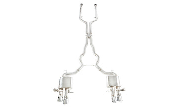 iPE - Valvetronic Exhaust System w/ Wired Remote & Chrome Tips suit BMW M5 F10 (2012-2016) - MODE Auto Concepts