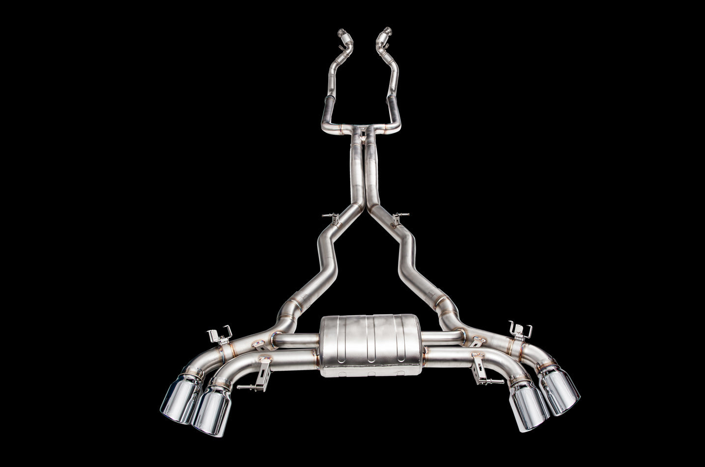 iPE - Valvetronic Exhaust System w/ OBD Remote & Chrome Tips suit BMW M5 F90 (2018-Current) - MODE Auto Concepts