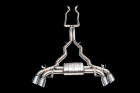 iPE - Valvetronic Exhaust System w/ OBD Remote & Chrome Tips suit BMW M5 F90 (2018-Current) - MODE Auto Concepts