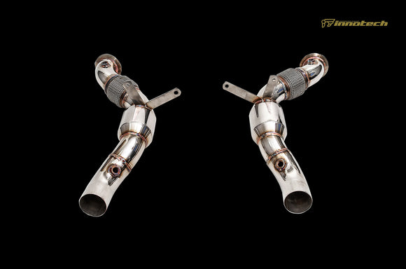 iPE - Downpipe Sport Cat Pipe suit Ferrari 488 GTB (2016-Current) - MODE Auto Concepts