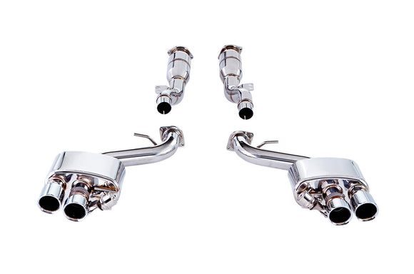 iPE - Valvetronic Exhaust w/ Chrome Tips suit Ferrari 599 GTB Fiorano (2006-2012) - MODE Auto Concepts