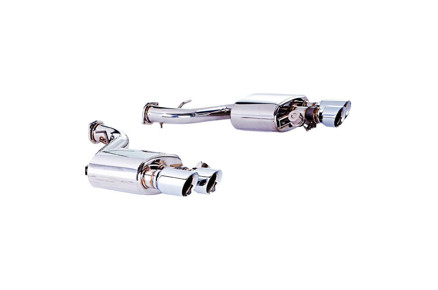 iPE - Valvetronic Exhaust w/ Chrome Tips suit Ferrari 599 GTB Fiorano (2006-2012) - MODE Auto Concepts