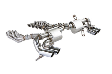 iPE - Valvetronic Exhaust System w/ Chrome Tips suit Lamborghini Gallardo LP550 / 560 / 570 (2008-2013) - MODE Auto Concepts