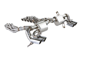 iPE - Valvetronic Exhaust System w/ Ti Blue Tips suit Lamborghini Gallardo LP550 / 560 / 570 (2008-2013) - MODE Auto Concepts