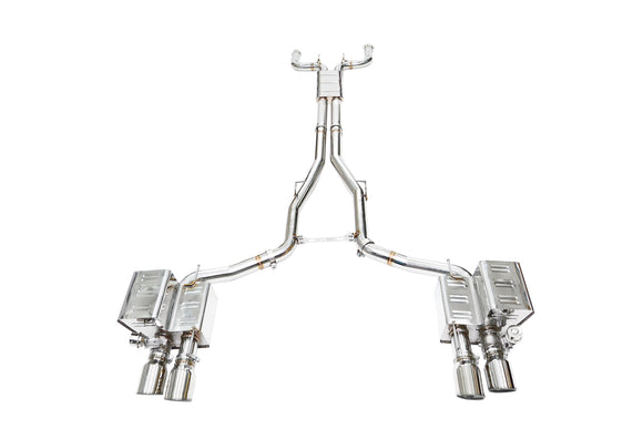 iPE - Valvetronic Exhaust System w/ Black Chrome Tips suit Maserati Quattroporte MK6 3.0T (2WD) (2013-Current) - MODE Auto Concepts