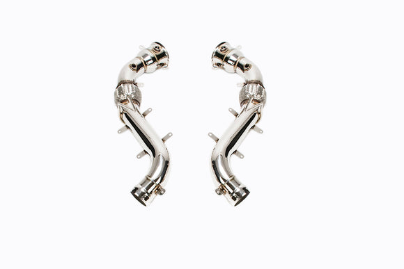 iPE - Decatted Downpipe Cat Bypass Pipe suit McLaren MP4-12C (2011-2014) - MODE Auto Concepts