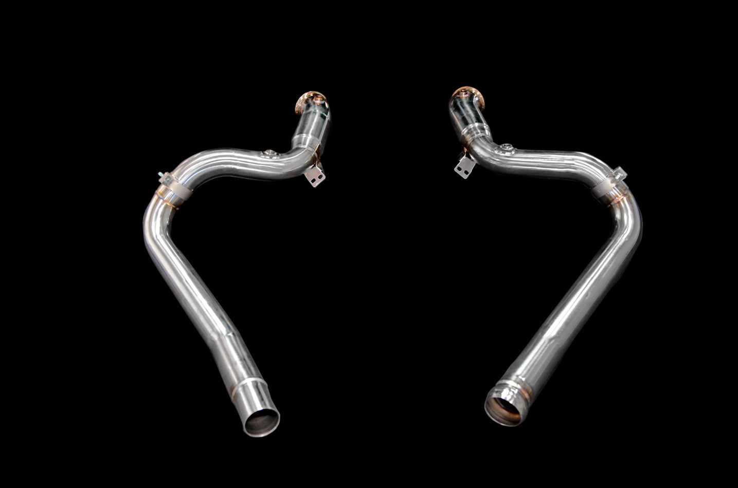 iPE - Decatted Downpipe Cat Bypass Pipe suit Mercedes Benz AMG GTR & GT/GTS (C190/R190) (2015-Current) - MODE Auto Concepts