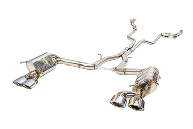 iPE - Valvetronic Exhaust System w/ Wired Remote & Chrome Tips suit Mercedes Benz C63 (W204) (2007-2014) - MODE Auto Concepts