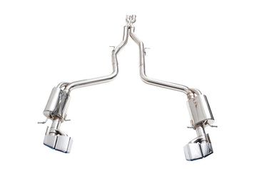 iPE - Valvetronic Exhaust System w/ Wired Remote & Chrome Tips suit Mercedes Benz CLS63 (C218/X218) (2011-2017) - MODE Auto Concepts