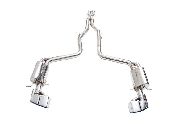 iPE - Valvetronic Exhaust System w/ Wired Remote & Chrome Tips suit Mercedes Benz CLS63 (C218/X218) (2011-2017) - MODE Auto Concepts