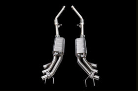 iPE - Valvetronic Exhaust System w/ Wired Remote & Black Chrome Tips suit Mercedes Benz G63/G500 (W463) (2012-2018) - MODE Auto Concepts