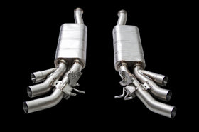 iPE - Valvetronic Exhaust System & Black Chrome Tips suit Mercedes Benz G63/G500 (W463A/W464) (2019-Current) - MODE Auto Concepts