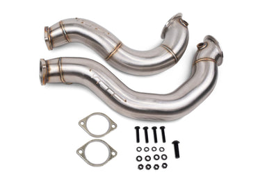 VRSF 3" Cast Stainless Steel Catless Downpipes V2 suit N54 N55 BMW 135i E82 335i E90 E92 E93 2007-2012 - MODE Auto Concepts