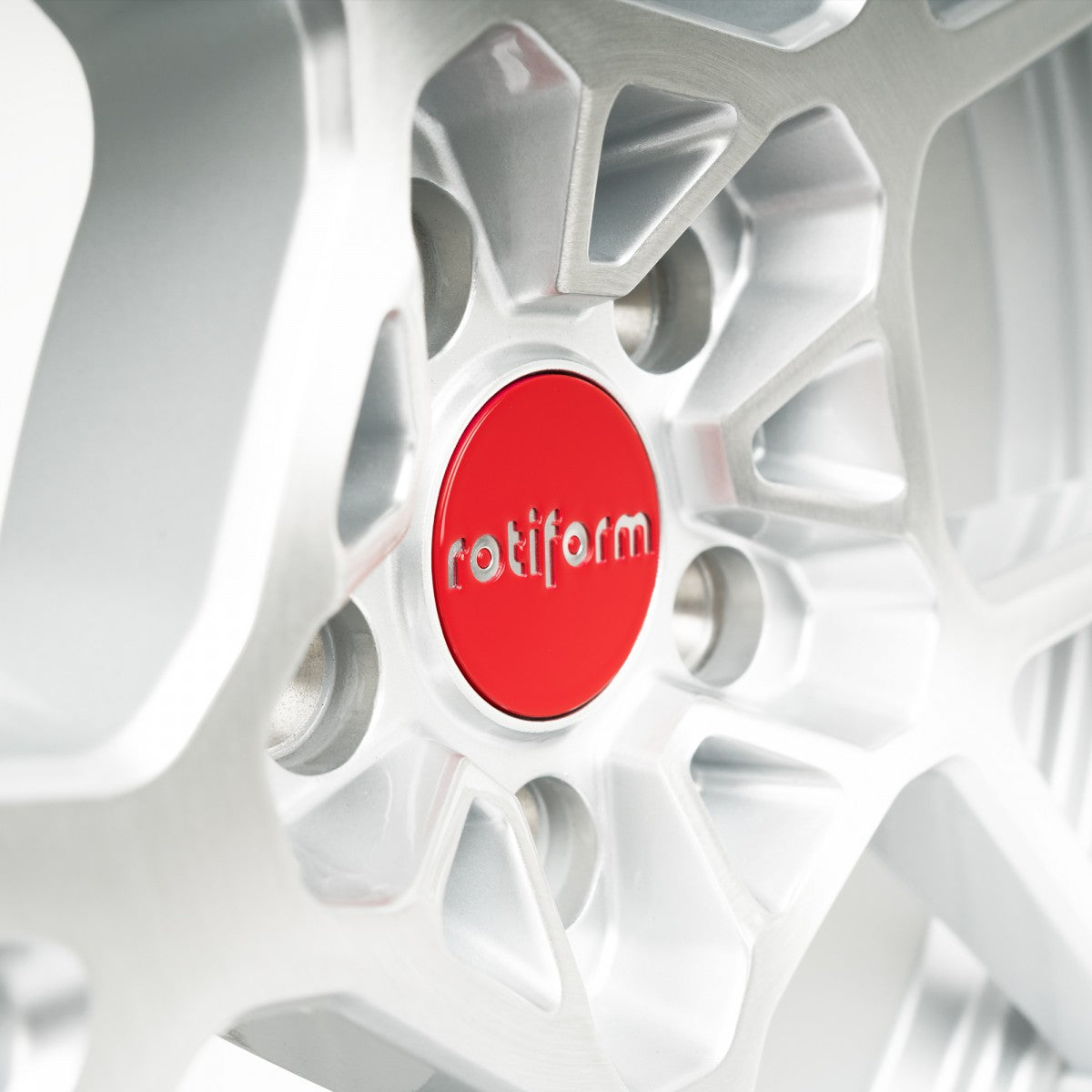 Rotiform Centre Cap Red *Ltd. Edition* (Red w. Chrome Logo) | MODE Auto ...