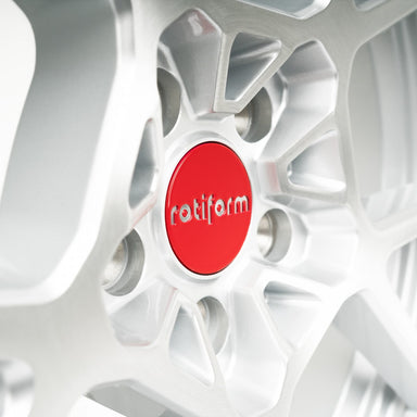 Rotiform Centre Cap Red *Ltd. Edition* (Red w. Chrome Logo) - MODE Auto Concepts