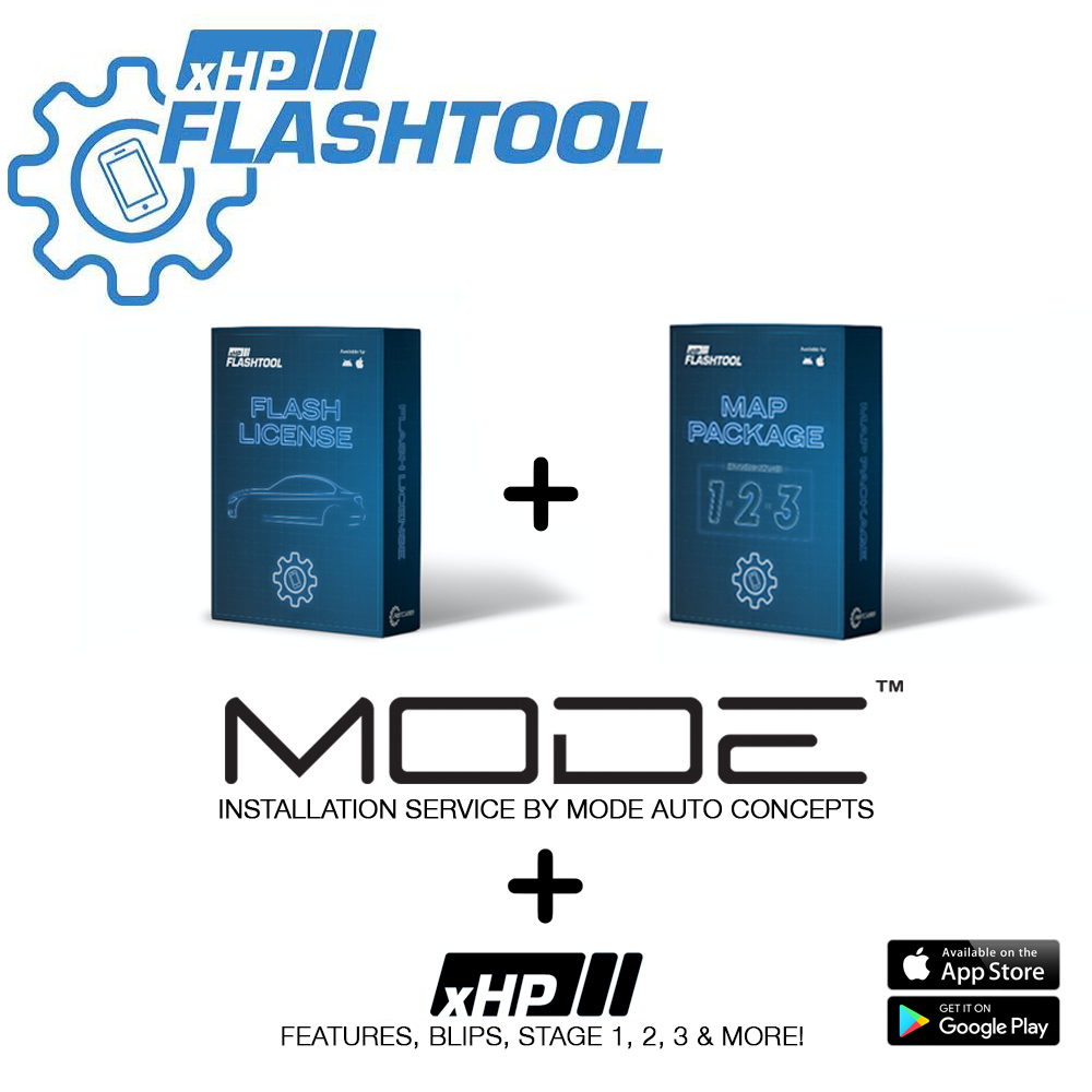MODE x xHP Flash License & Map Pack Bundle suit BMW 6-Speed Transmission - MODE Auto Concepts