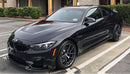 Exon Gloss Black CS Style Front Splitter for BMW M3 F80 M4 F82 - MODE Auto Concepts