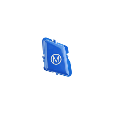 MODE Blue M Steering Wheel Button suits BMW 1M (E82) M3 (E90 / E92) X5M (E70) X6M (E71) - MODE Auto Concepts