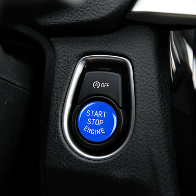 MODE Blue Stop/Start Button (with OFF Button) suits BMW F-Series 1/2/3/4 Series (F20 / F22 / F30 / F32) X1 / X3 / X4 / X5 / X6 (F48 / F25 / F26 / F15 / F16) - MODE Auto Concepts