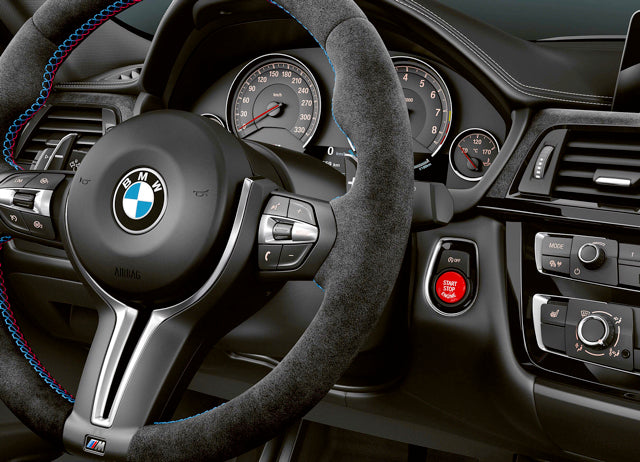 MODE Red Stop/Start Button for BMW M2 F87 M3 F80 M4 F82 M5 F10 M6 F06 F12  F13 X5M F85 X6M F86 MODE Auto Concepts