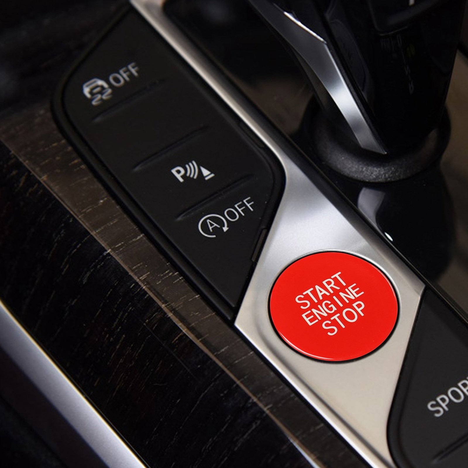 MODE Red Stop/Start Button suits BMW G-Series 3 / 4 Series (G20 / G22) X5 / X6 / X7 (G05 / G06 / G07) - MODE Auto Concepts