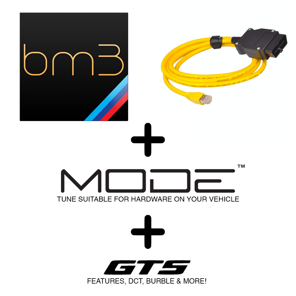 MODE x bootmod3 Stage 2 505hp+ Power Pack suit S55 BMW M3/M4 F80/F82 & M2 Competition F87 - MODE Auto Concepts