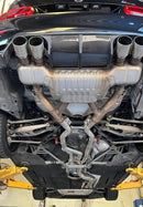 MODE Design Performance 3.5" Big Single Mid Pipe V2 for BMW M3 F80 M4 F82 S55 - MODE Auto Concepts