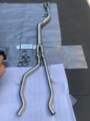 MODE Design Performance 3.5" Big Single Mid Pipe V2 for BMW M3 F80 M4 F82 S55 - MODE Auto Concepts