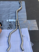 MODE Design Performance 3.5" Big Single Mid Pipe V2 for BMW M3 F80 M4 F82 S55 - MODE Auto Concepts