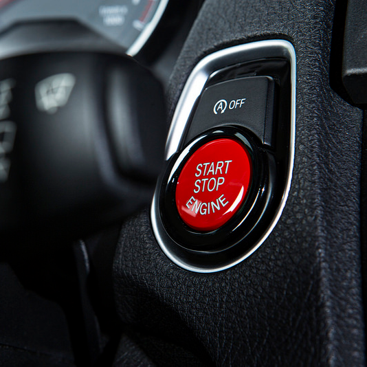 MODE Red Stop/Start Button suits BMW M2 (F87) M3/M4 (F80/F82) M5 (F10) M6 (F06/F12/F13) X5M (F85) X6M (F86) - MODE Auto Concepts