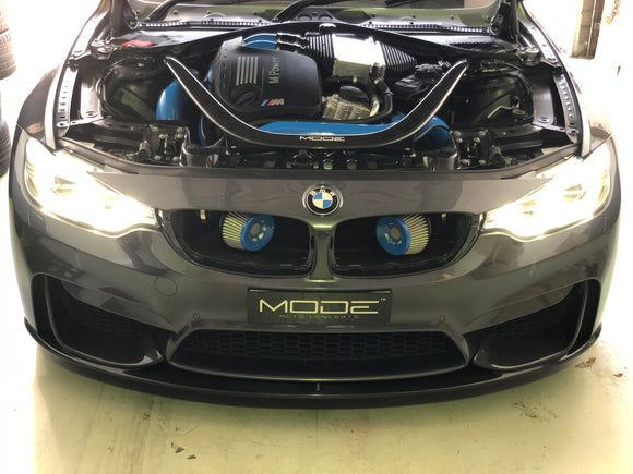 MODE Air+ Performance Front Mounted Intake & Charge Pipe Kit BMW M3/M4 (F80/F82/F83) S55 - MODE Auto Concepts