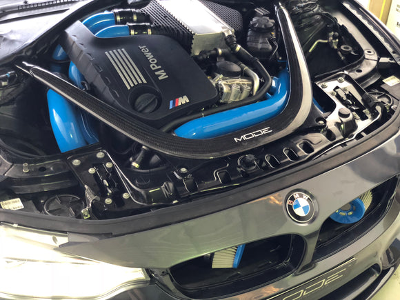 MODE Air+ Performance Front Mounted Intake & Charge Pipe Kit BMW M3/M4 (F80/F82/F83) S55 - MODE Auto Concepts