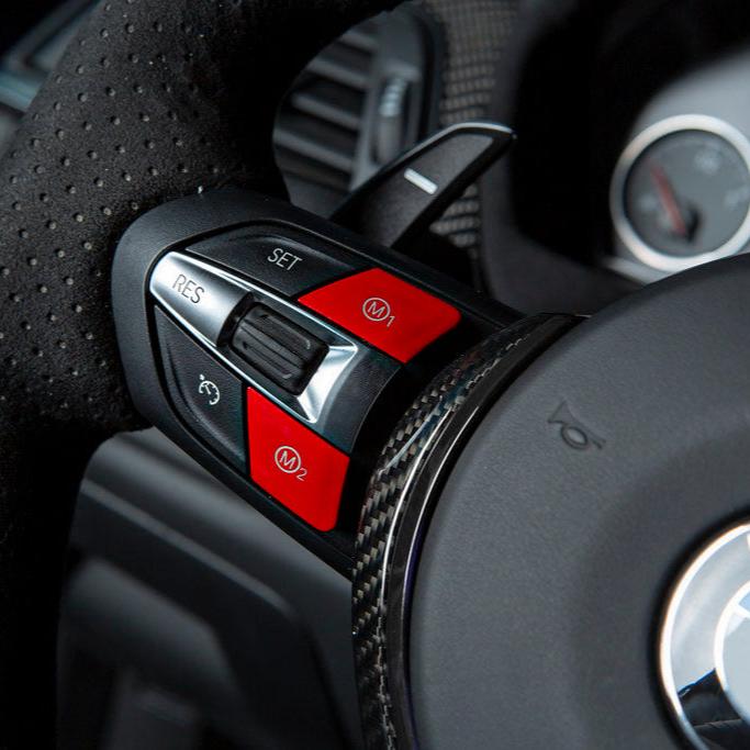 MODE RED M1/M2 Steering Wheel Button suits BMW M2 (F87) M3/M4 (F80/F82) M5 (F10) M6 (F06/F12/F13) X5M (F85) X6M (F86) - MODE Auto Concepts