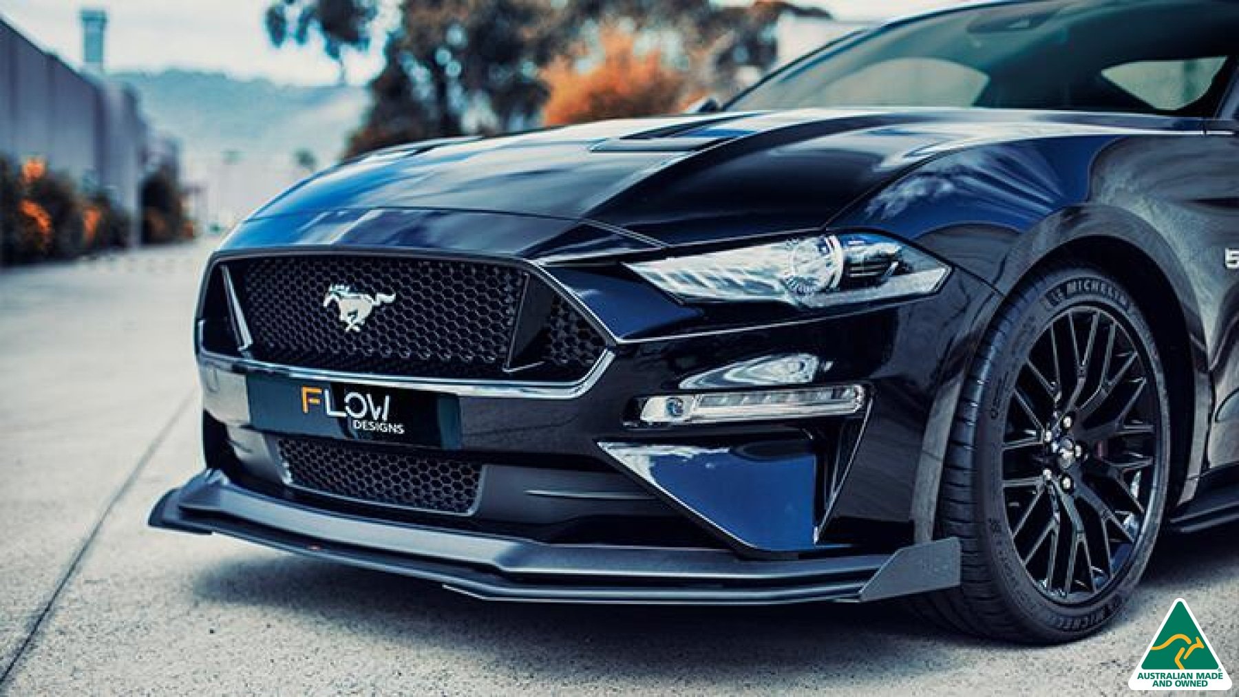 GT Mustang S550 FN Front Splitter Winglets (Pair) - MODE Auto Concepts
