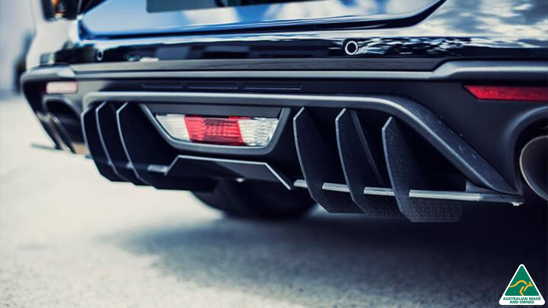 GT Mustang S550 FN Flow-Lock Rear Diffuser - MODE Auto Concepts